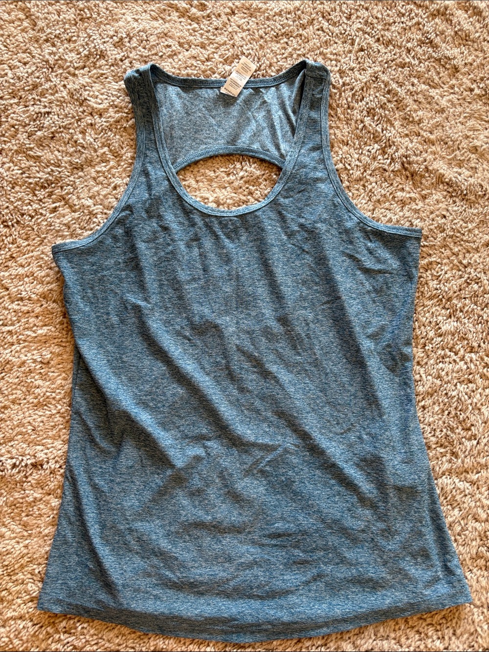 Heathered Teal Tank Top